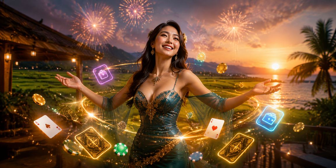 Suasana hiburan bergaya Melayu di Kedah dengan pengguna platform dalam talian akmal2u