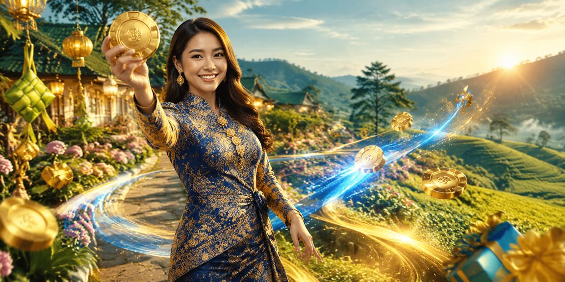 Bonus deposit pertama dengan reka bentuk batik Malaysia di akmal2u