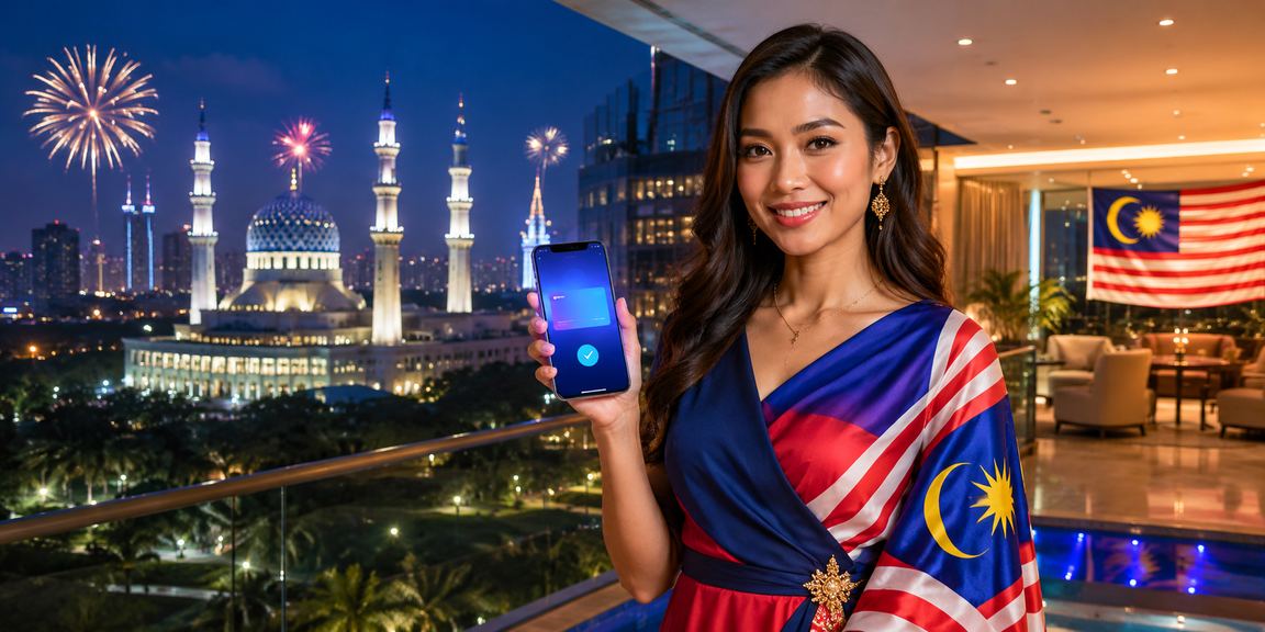 Pemain dari Selangor menggunakan telefon pintar untuk akses sukan dalam talian akmal2u